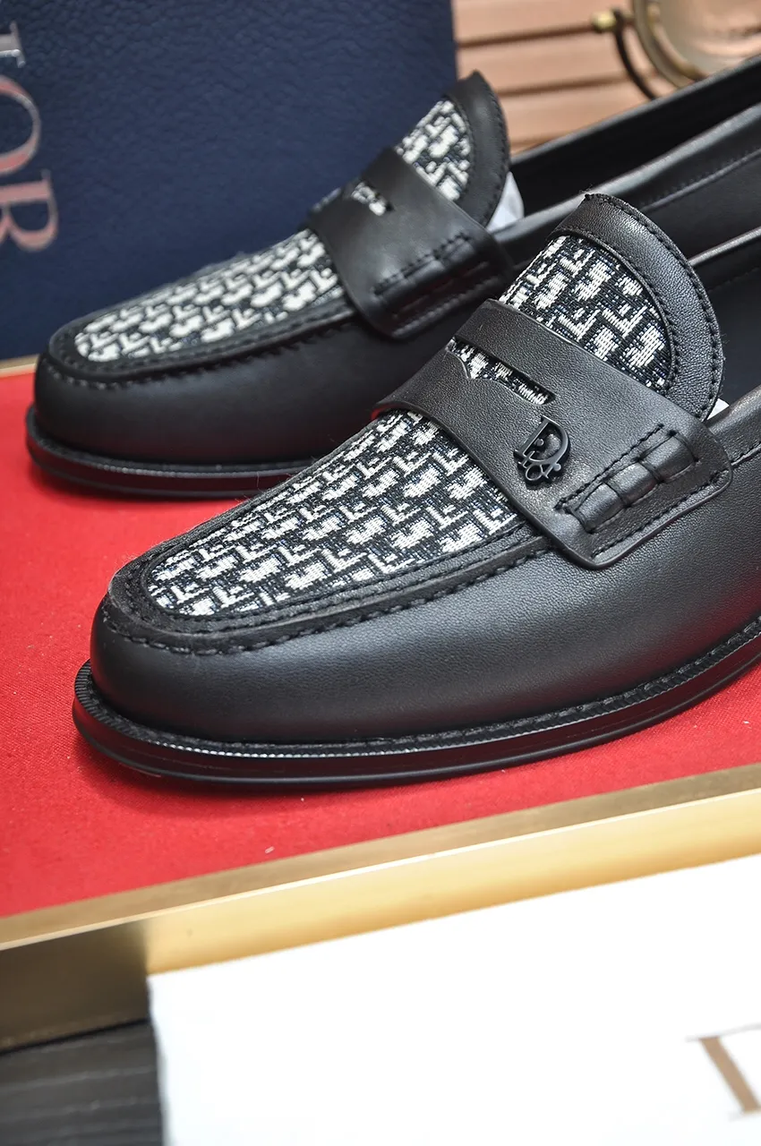 Men's shoes 💰560💶[Dior] (water-dyed cowhide lining) Dior original 1:1 high-quality factory, imported original materials, imported raw cowhide, water-dyed cowhide lining, original TPU outsole, code number: 38-44